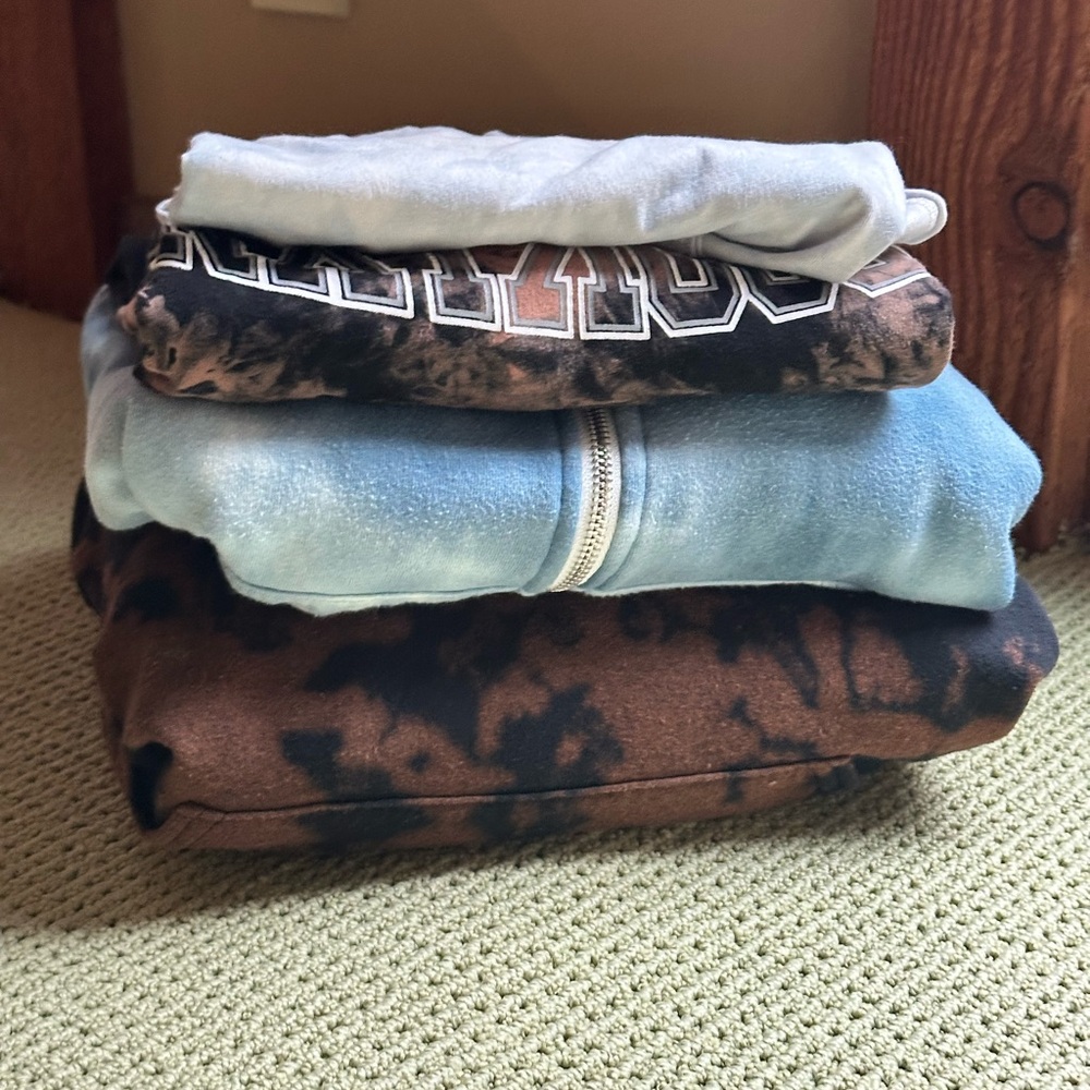 Tie-dye/bleach-dye bundle!!